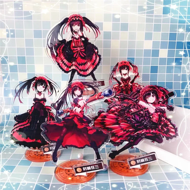 

15cm Date A Live Light Kurumi Tokisaki Yatogami Tohka Kimono Japanese Anime Figure Toy PVC Action Kotori Itsuka Model Doll Gift