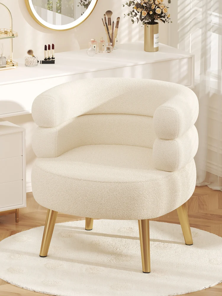 

Makeup chairs for girls, bedroom, high-end dressing table chairs, 2023 new makeup chairs, home internet famous backrest chairs