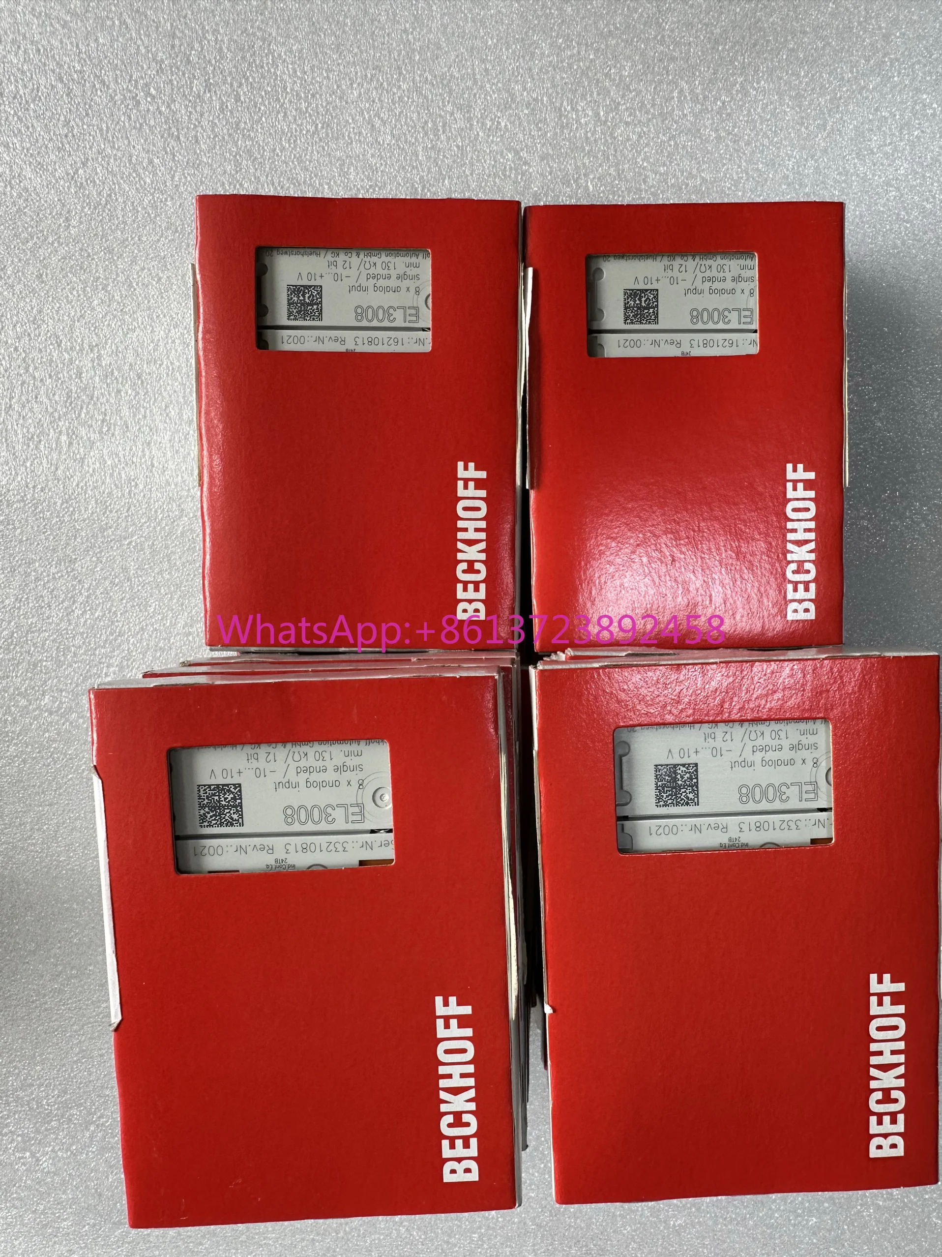 

BECKHOFF EL3008 EL3058 EL3068 EL3108 EL3112 EL3128