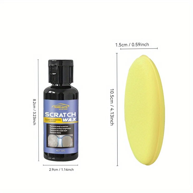 50GForce إصلاح الخدوش للنظارات | لا توجد بقايا، سهل التطبيق، حماية النظارات، تصميم أنبوب أنيق ومتين #4