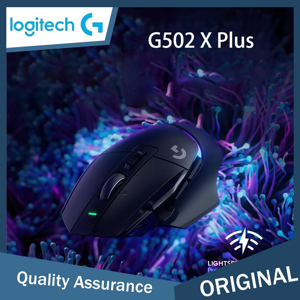 ロジクール G502 X Plus ワイヤレス ゲーミング マウス - LIGHTSPEED