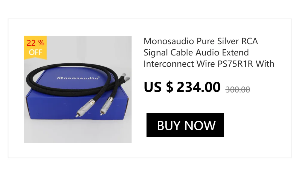Monosaudio 17AWG Audiophiles XLR Symmetrisches Audiokabel OFC Kupfer Versilbert 2XLR Buchse Signalkabel für Mikrofon – Detail 3