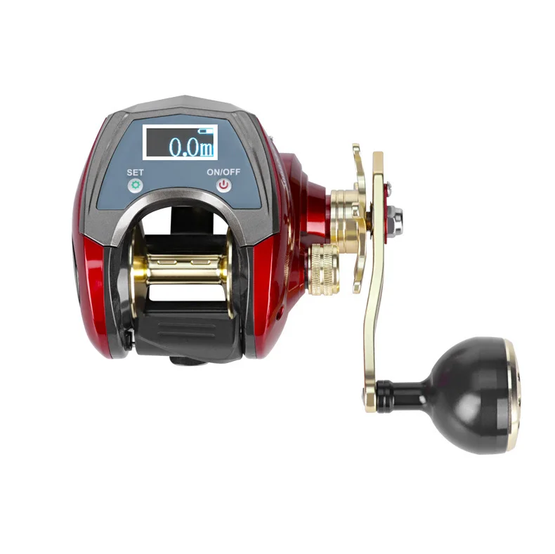 

Digital display counting function Water drop wheel Anti-fried line Fishing line wheel Anti-seawater boat fishing Sea fishing
