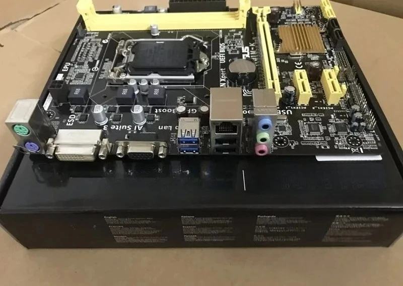 

Коробка для основной платы ASUS H81M-K1150 DDR3 поддерживает I3 I5 H81M