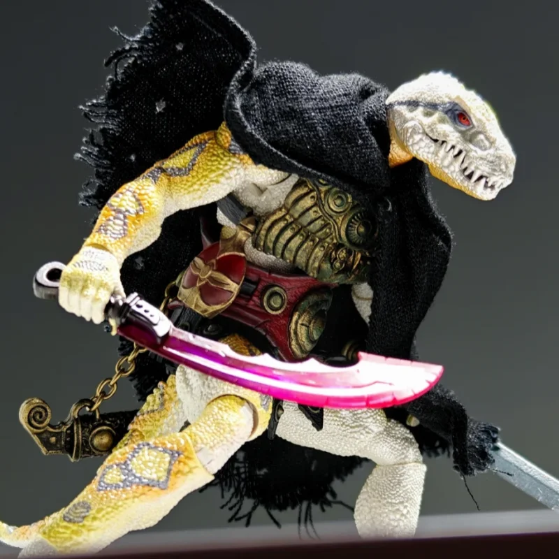 

In Stock Hs Studios Savage Crucible Action Figure Conan Albino Lizard Joint Mobility Collectible Toy Customized Gifts