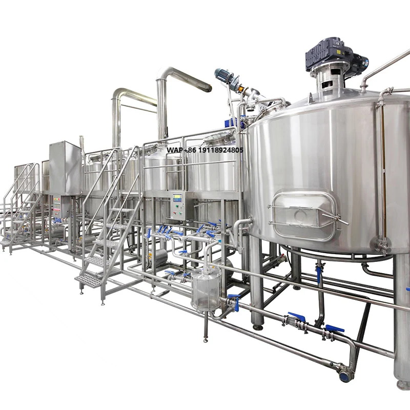 Microbrewery Equipment by Cask Brewing Systems 300L 4 Vessels Brewhouse Fermenting Equipment Craft Beer Brewery
