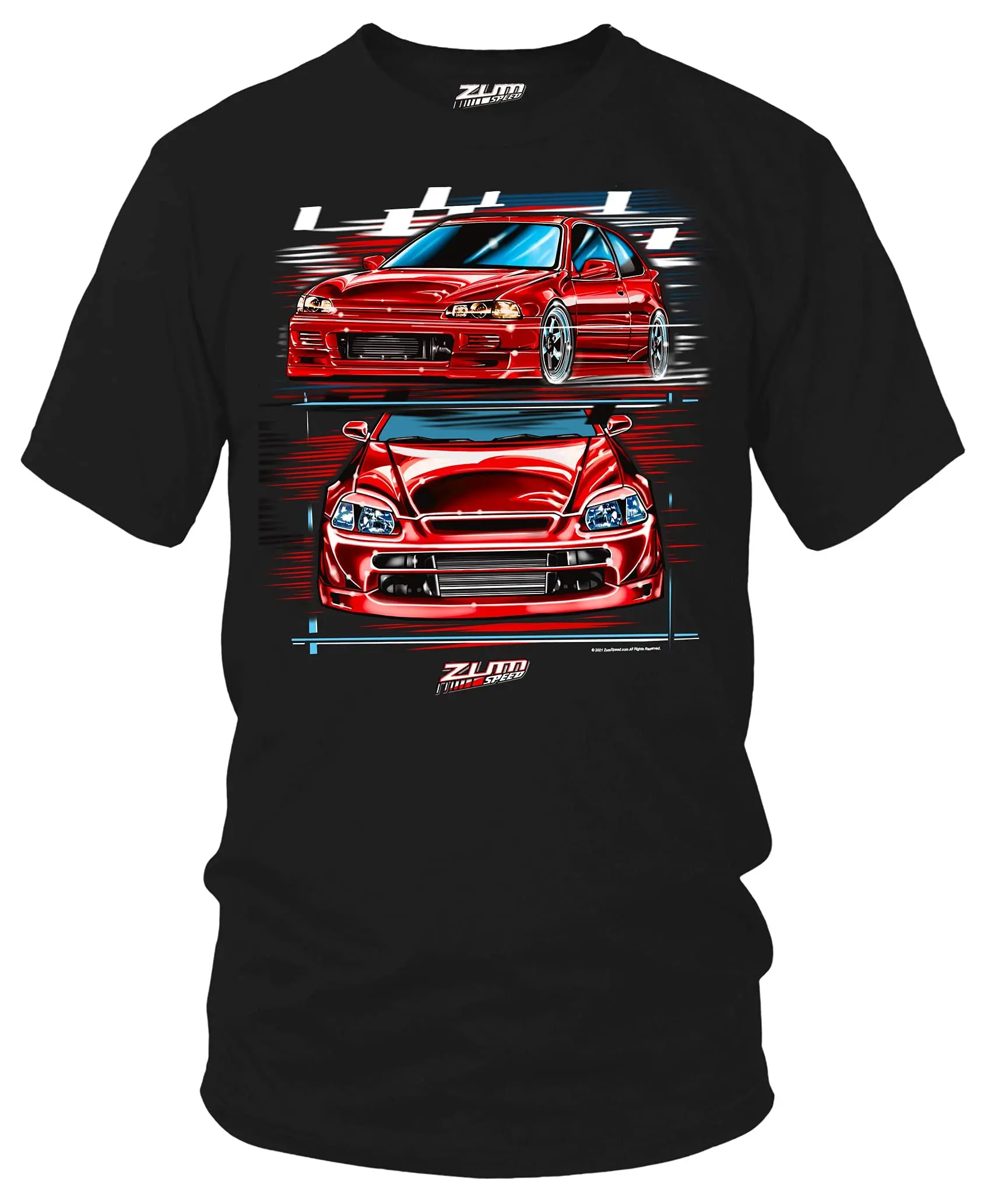 Civic Shirt,Civic t-Shirt, Import car Shirt, Tuner  ShirtCartoon vintage oversized