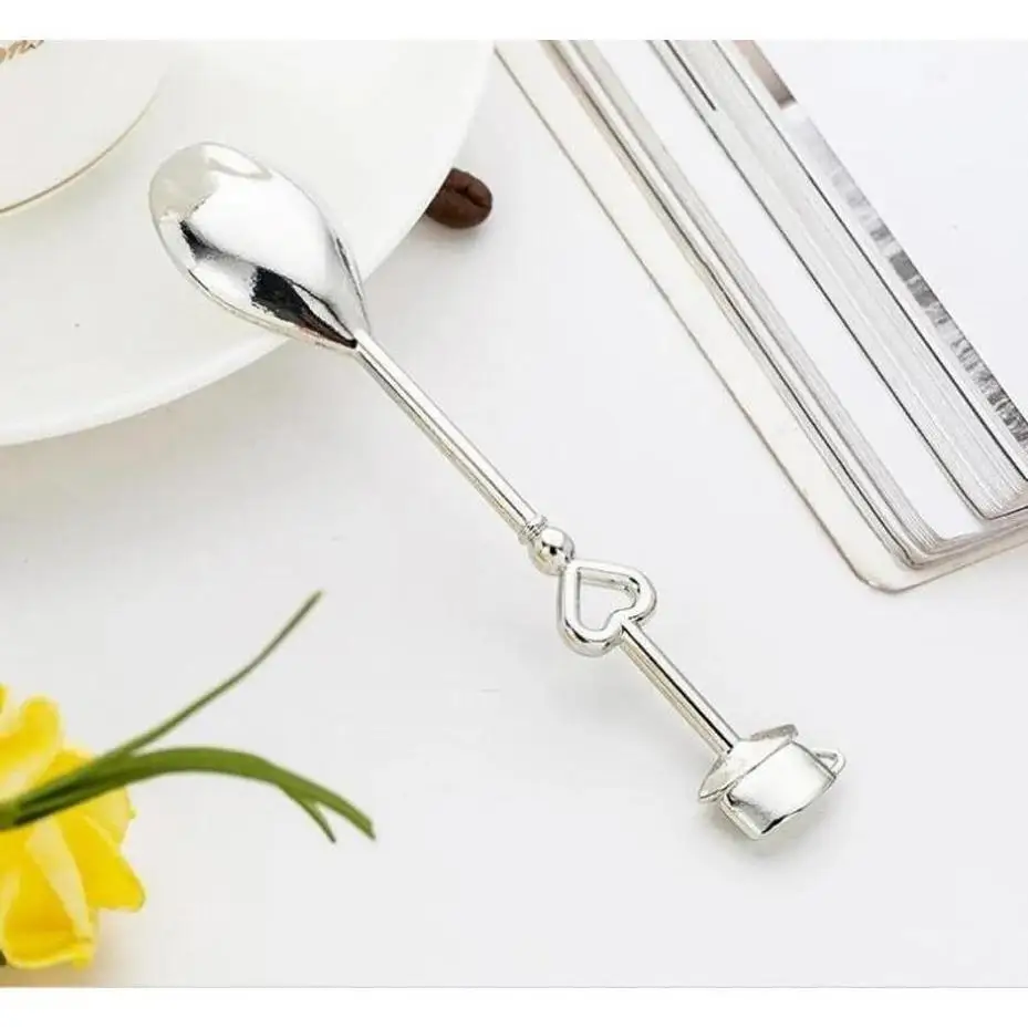 Wedding Souvenir Couple Coffee Spoon Fashion Wedding Favors Practical Gifts Wedding Guests Classic Event Party Decor Supplies