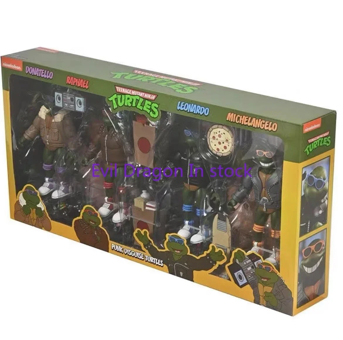 

100% Original NECA5438 Ninja Turtles Exclusive Edition Punk Disguise Turtles Anime Figure Statue Gift Kids Toys