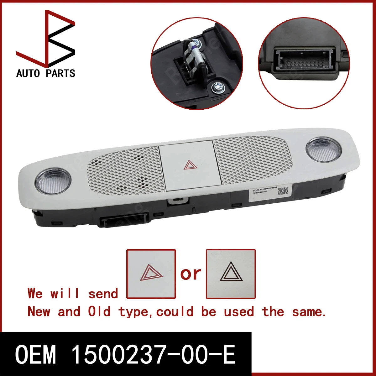 

New OEM 1500237-00-E 1500237-00-H 1500237 00 E 150023700E 1500237 00 H 1500237 Front Lighting Panel for Tesla Model Y 2020-2025