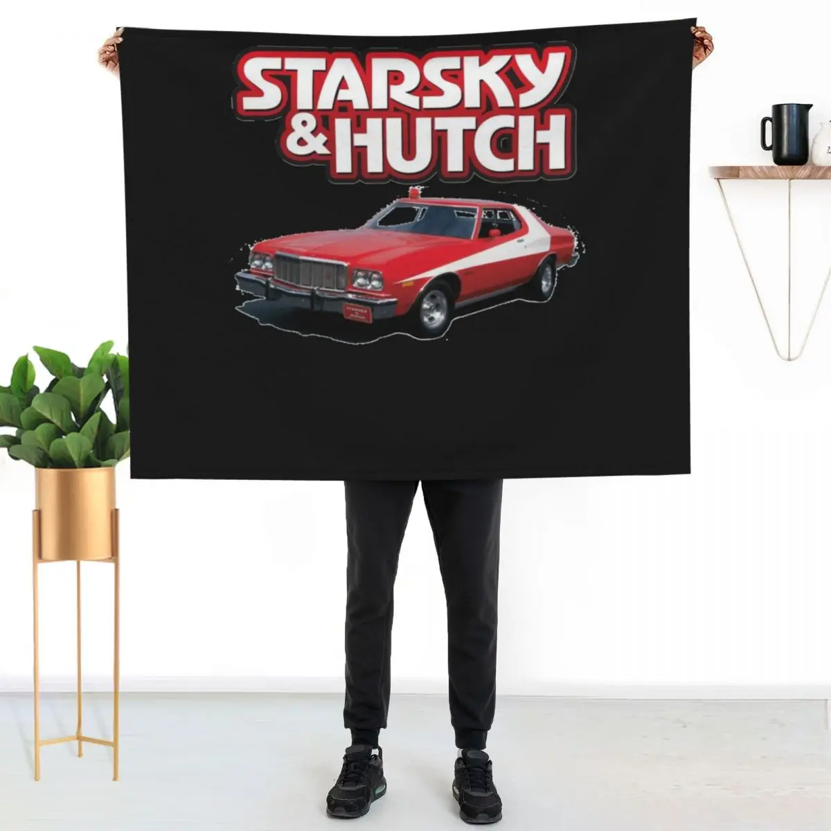 

Starsky and Hutch Classic Throw Blanket Lightweight Warm Blanket for Travel Camping