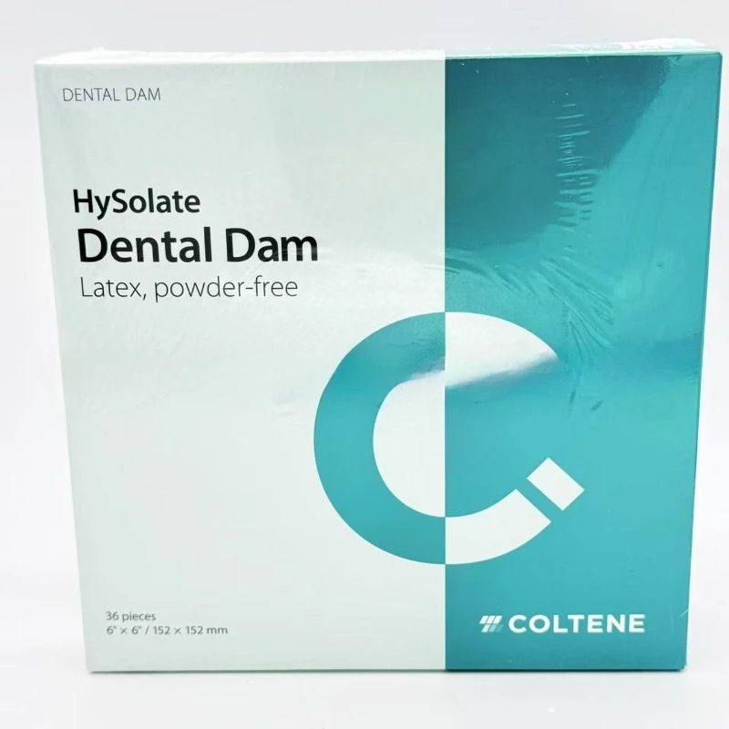 Dental COLTENE HySolate Natural Latex Rubber Dams 6