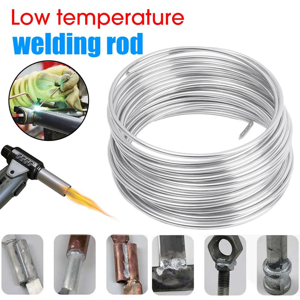 20/1M Universal Stainless Steel Soldering Wire Low Temperature Easy Melt Aluminum Copper Iron Metal Welding Wires Solder Rods