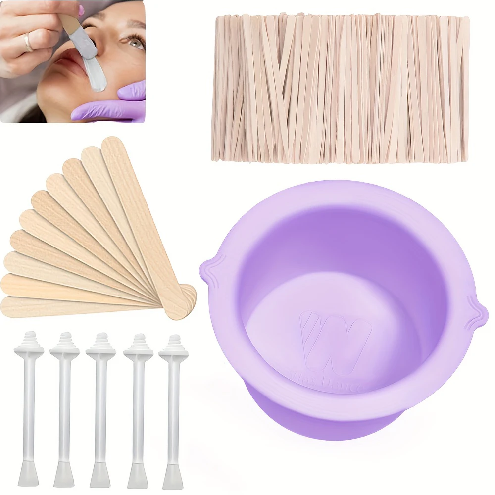 Women'S Silicone Hair Removal Accessory Set Alcohol Free Ideal for Face and Body for a Clean and Easy Hair Removal Accessories
