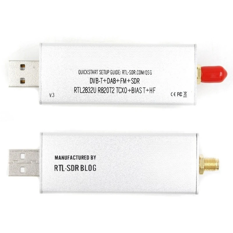 RTL-SDR V3 R820T2 RTL2832U 1PPM TCXO RTLSDR software-defined radio