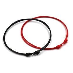 1PC Classic Fashion Handmade Red Rope Lucky Bracelets Anklet Women Men Size Adjustable Charm Bracelet Bangles Lovers' Gift
