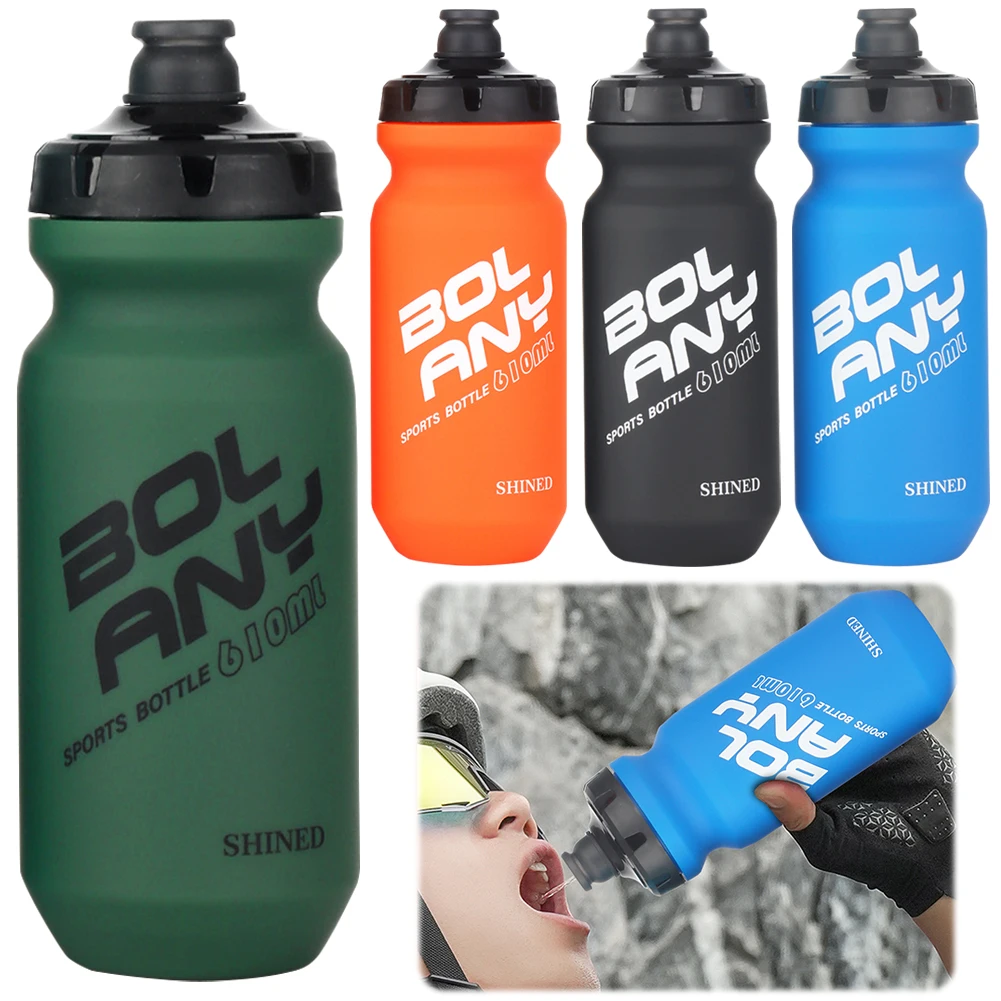 610ml Bicycle Water Bottle BPA Free Squeeze MTB Road Bike Water Bottle Portable Drink Cycling Sports Cup for Outdoor Equipment