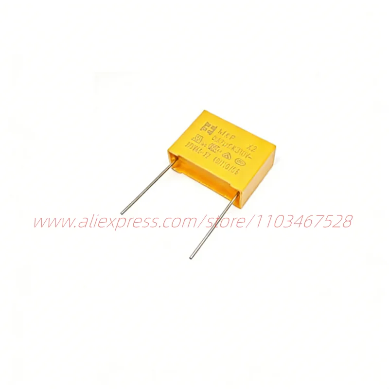 10PCS MKP-X2 Safety-compliant X2 Square Film Capacitor 310V 0.22UF 0.47UF 2.2UF 0.68UF 0.33UF 0.1UF 1.0UF 0.15UF