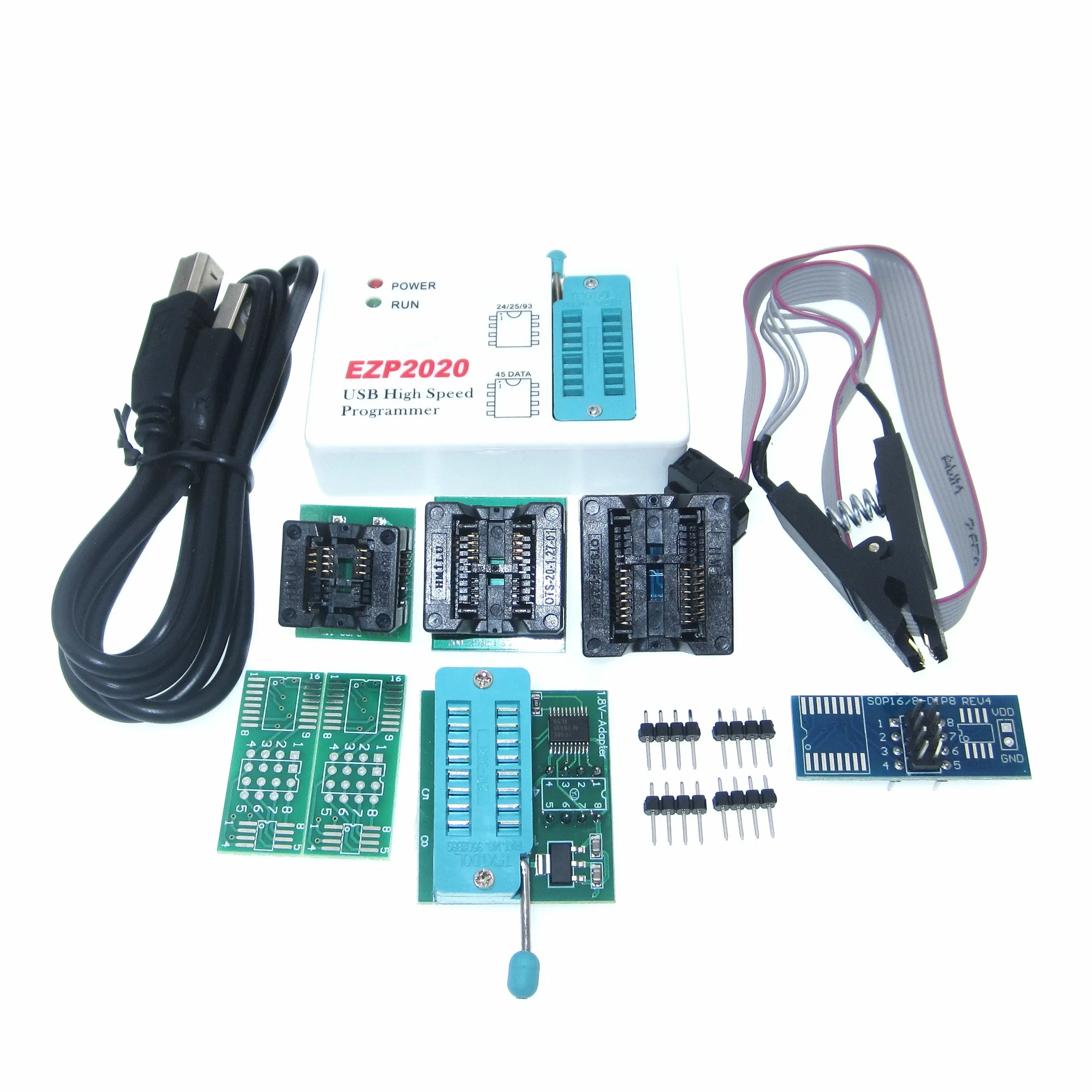 

Программатор SPI + 7 адаптеров лучше, чем EZP2013 EZP2010 2011, поддержка 24 25 26 93 EEPROM 25 Flash BiosEZP2020, высокоскоростной USB