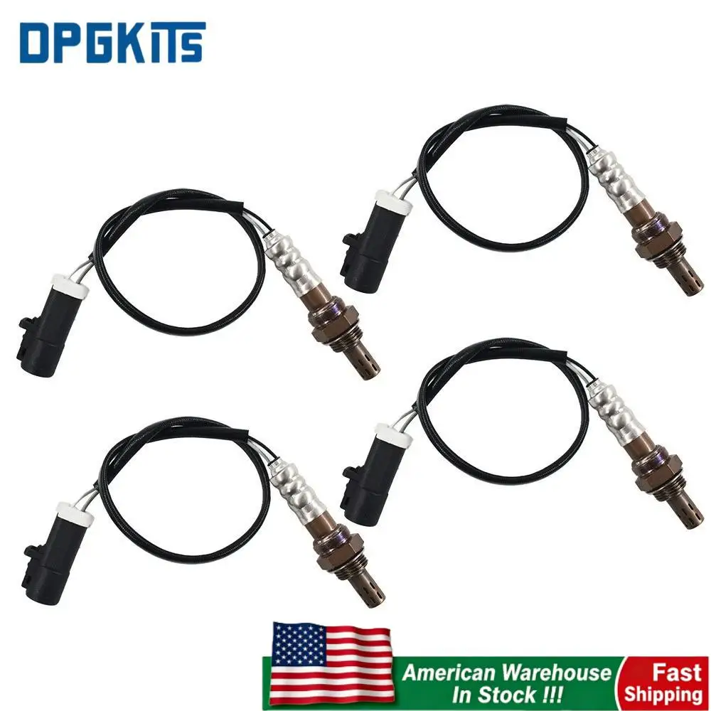 

DPGKITS 4pcs Oxygen O2 Sensor 234-4046 ES20014 234-4870 234-4610 234-4609 234-4403 For Ford Mustang 3.8L 4.0L 4.6L 5.0L 5.4L