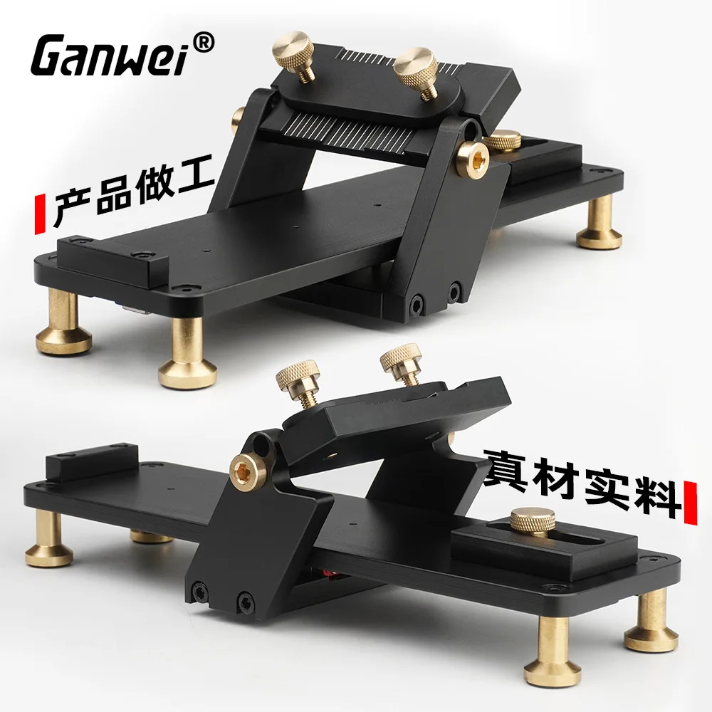 Fixed Angle Sharpener Aluminum Alloy Material Linear Track Woodworking Chisel Anti-skid Ultrafine Sharpener Blade Mirror Fine