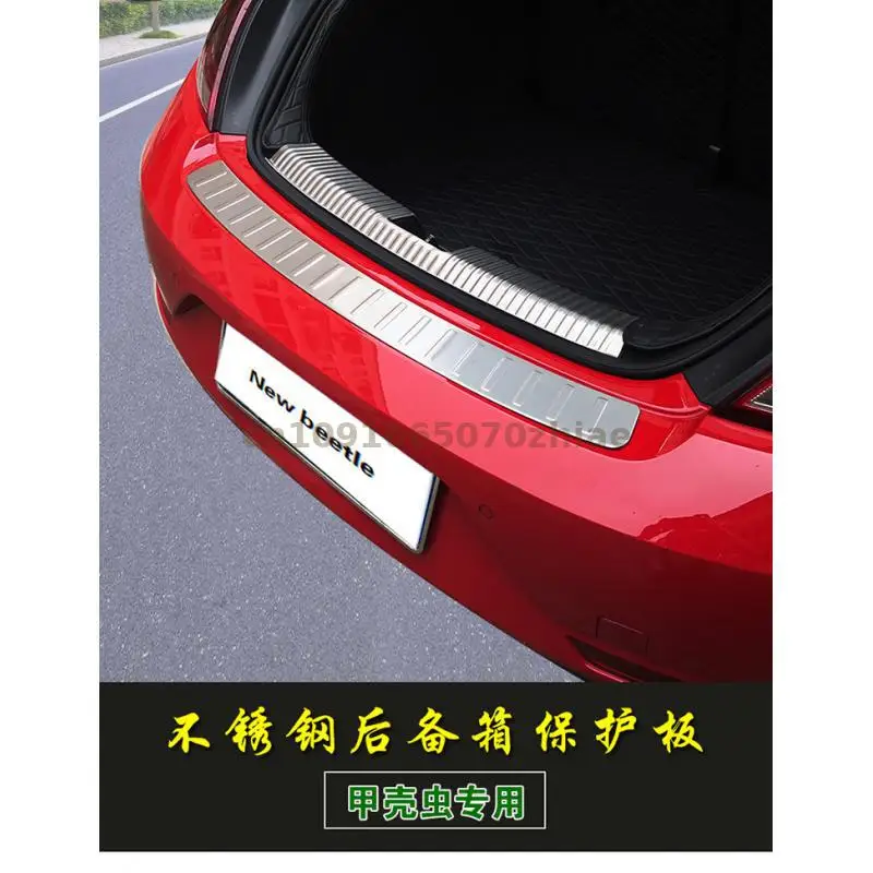 Car Accessories FOR Volkswagen Beetle 2012-2014-2016-2018 2019 Door Sill Entry Panel Cover Threshold Strip Welcome Pedal Trims