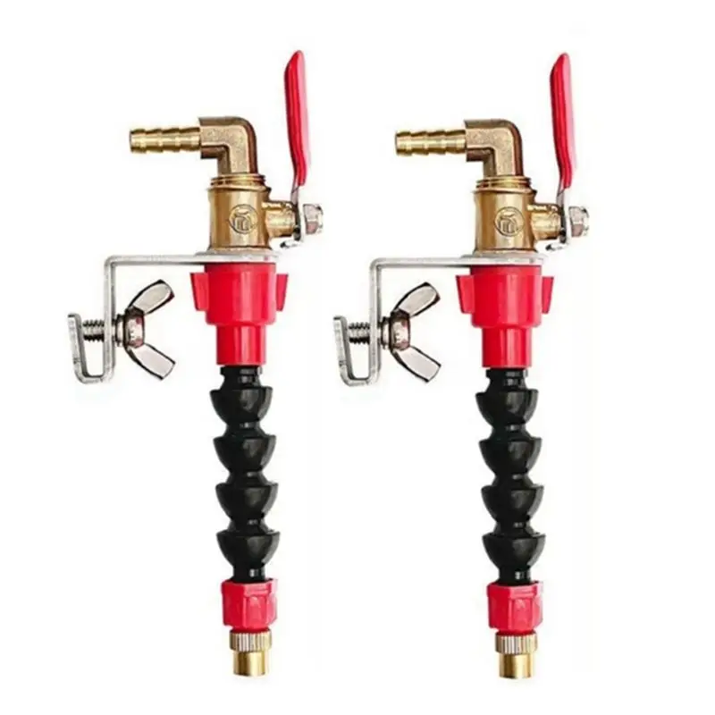 HITL Dust Remover Water Sprayer System Nozzle Coolant Misting Dust-Proof for Brick Tile Cutting Machine Angle Grinder 2Pcs