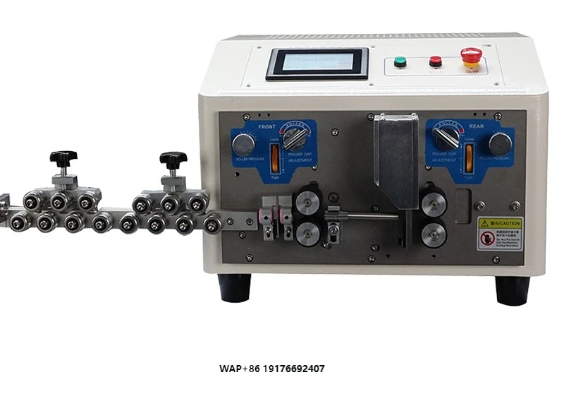 

Touch Screen Belt Feeding 16mm2 Wire Size Automatic Machine for Stripping Insulation and Cutting Cable