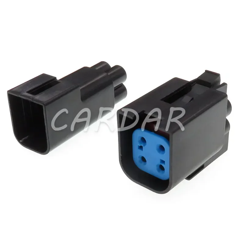 

1 Set 4 Pin 8-1437710-5 Electric Waterproof Socket Sealed Plug For Automotive Wiring Harness Connectors