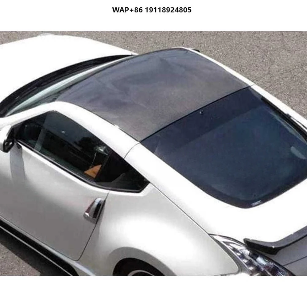 

Dry Carbon Fiber Car Roof Cover for 370Z Z34 Body Kit
