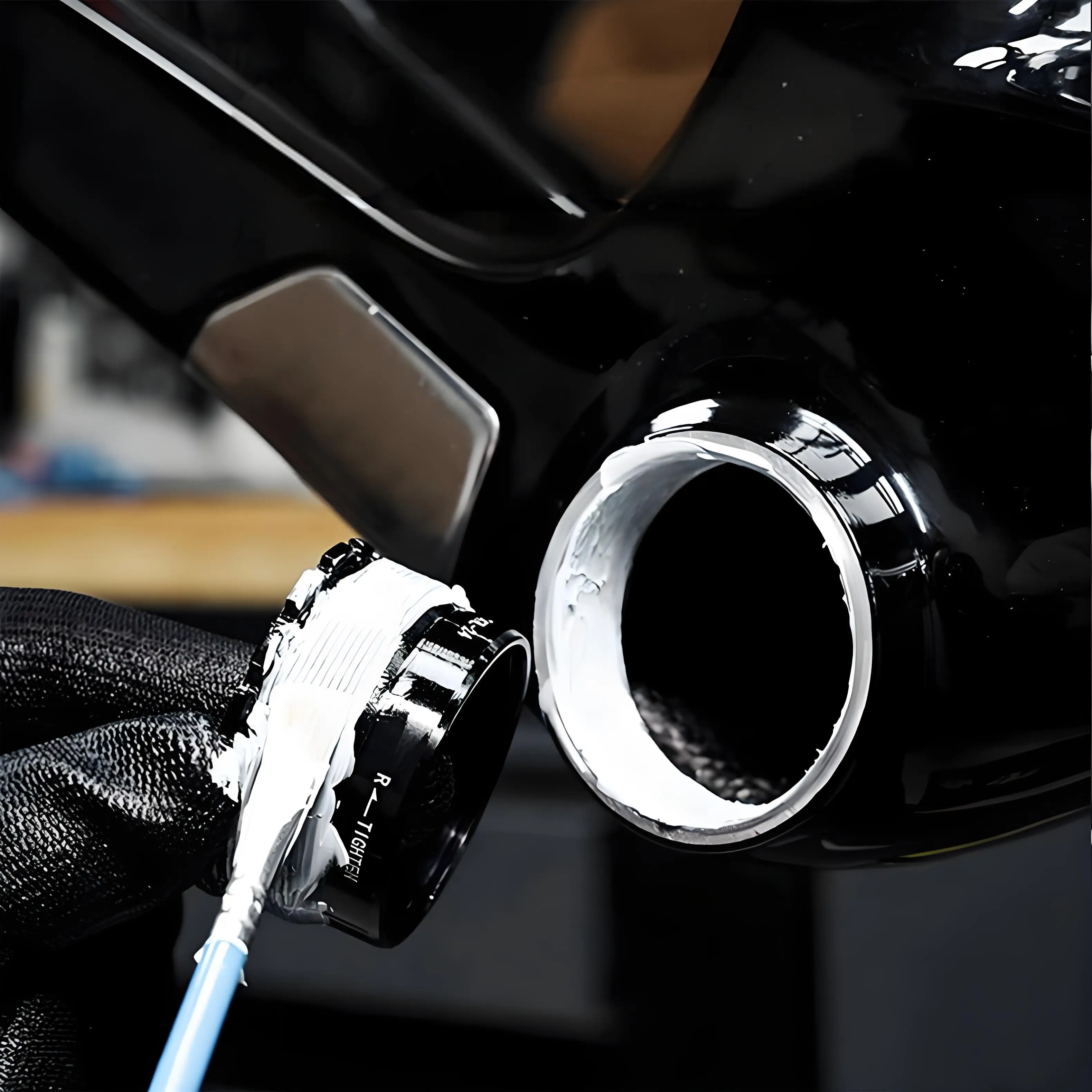 Fahrrad-Schnittstellenfett für Mountainbikes und Rennräder, Montage-Schnittstellenpaste für Tornaben und Achsen, Schmiermittel gegen unerwünschte Geräusche – Detail 5