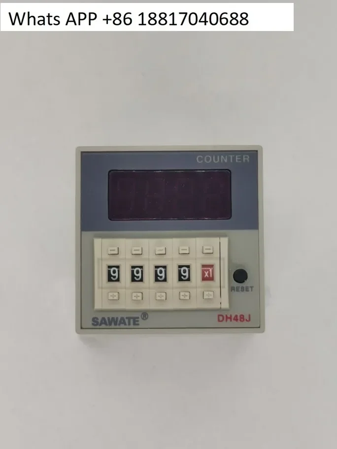 SAWATE intelligent electronic digital display counter DH48JA DH48J-A counter