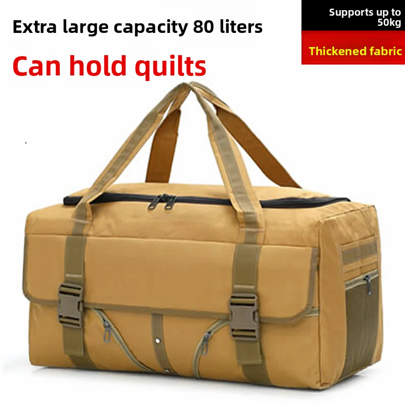 

Водонепроницаемая дорожная сумка из ткани быка, большая сумка Capaci, мужская сумка Lage, хлопковая, прочная, для работы и путешествий