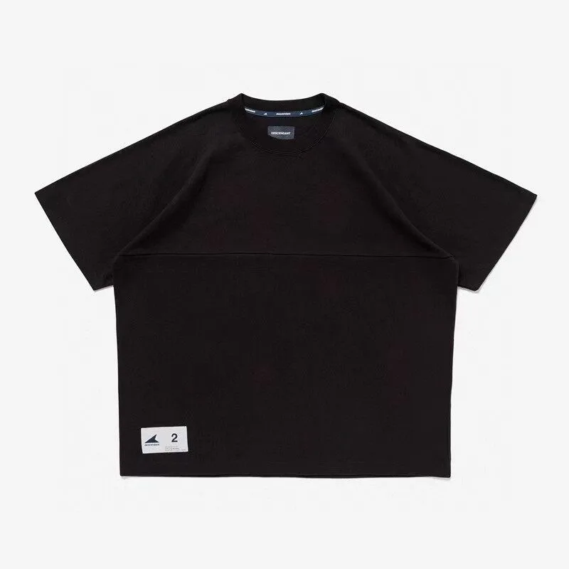 Japan Style Descensant Berth Jersey SS Bat Sleeve Loose Casual Short Sleeved T-shirt