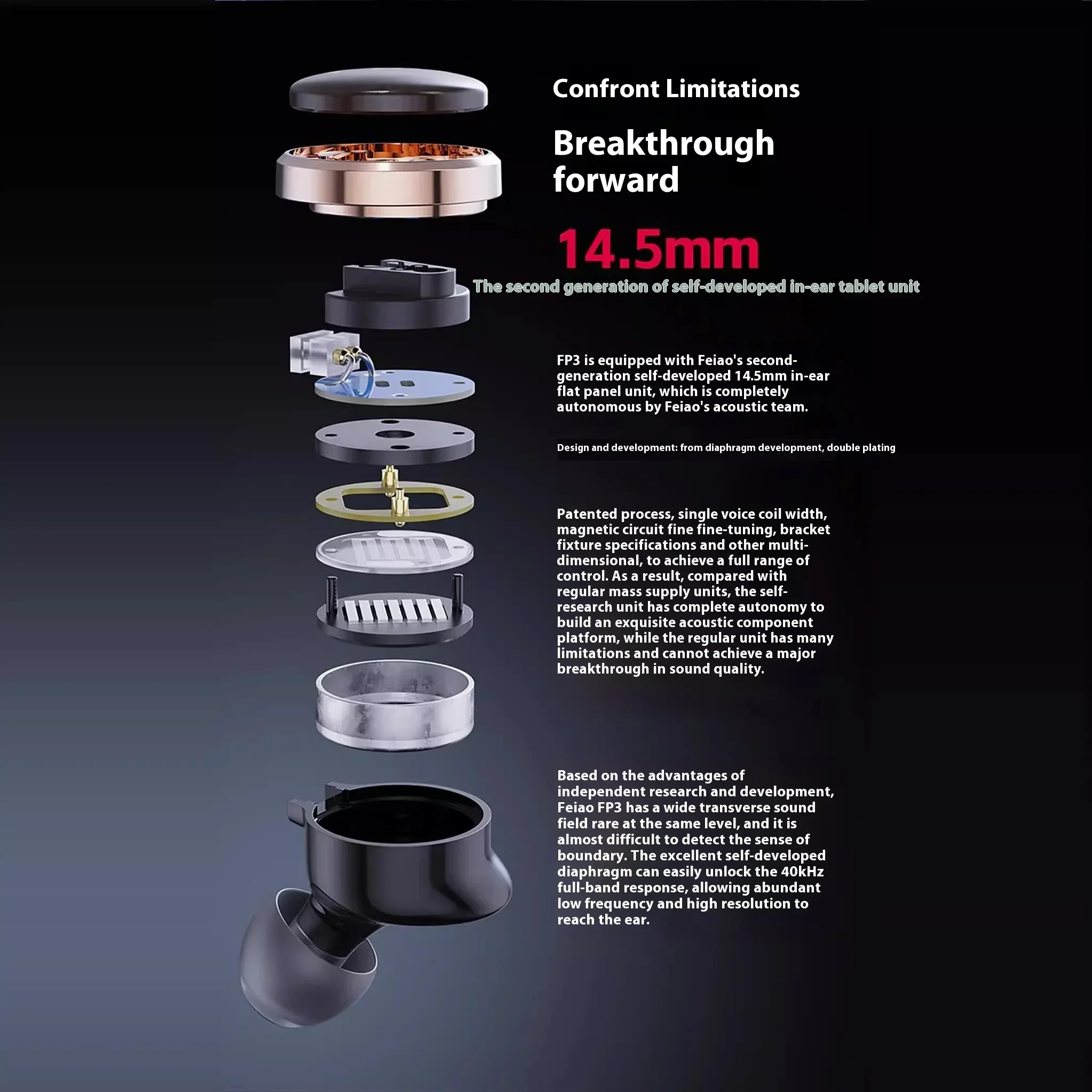 หูฟัง Fiio Fp3 หูฟังแบบมีสายคุณภาพเสียงระดับไฮไฟ หูฟังน้ำหนักเบา ทำจากไม้วอลนัท หูฟังไม้ลายดอกแพร์ หูฟังสำหรับเล่นเกมและใช้งานในสำนักงาน ปรับแต่งได้