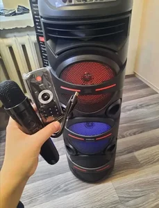 Speaker Bluetooth Daya Tinggi 80W Subwoofer Portabel Luar Ruangan 12 Inci Sistem Karaoke Pusat Musik Kolom Suara Surround Stereo 3D 10 speaker penjualan terbaik 12 inci - №