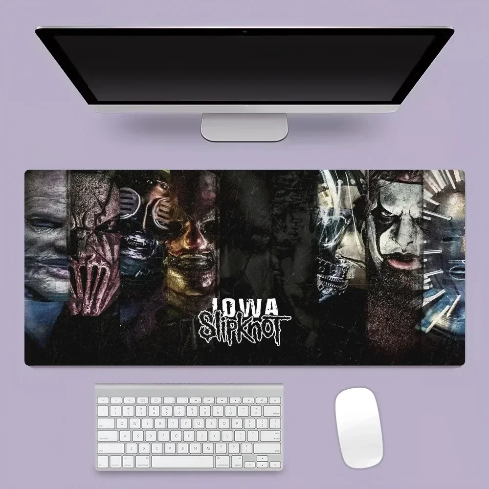 Band S-Slipknot B Mousepad Office Large Mouse Mat Keyboard Mats Rubber PC Computer Game Big Anti-slip Mice Mat