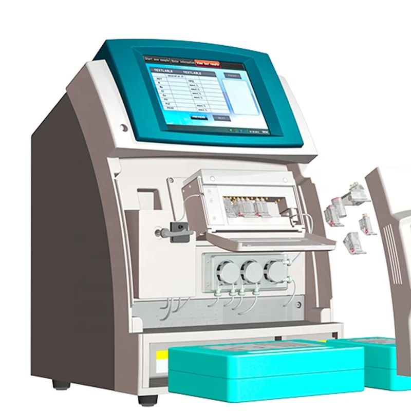Veterinary Automatic Arterial Blood Gas Electrolyte Analyzer Machine Portable Vet Blood Gas Analyzer - Image 4