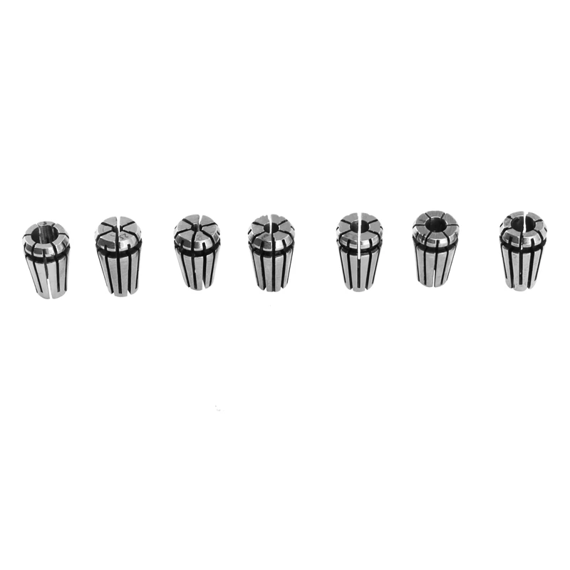 C10 Er8a 100L Collet Chuck Holder + 7Pcs Precision Er8 Spring Collet Set