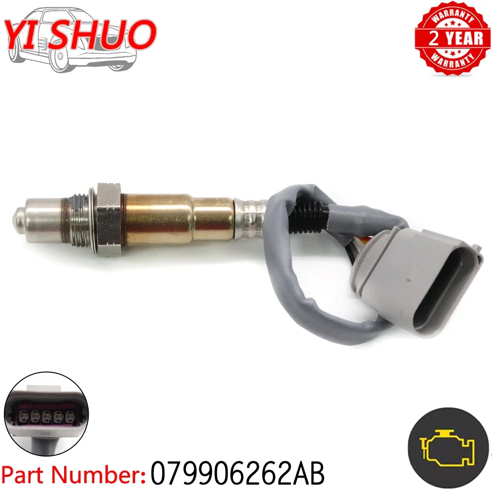 

Car 079906262AB 5-Wires Air Fuel Ratio Lambda O2 Oxygen Sensor For Audi A4 A6 2.0L A3 A5 Q5 TT Volkswagen Passat Upstream