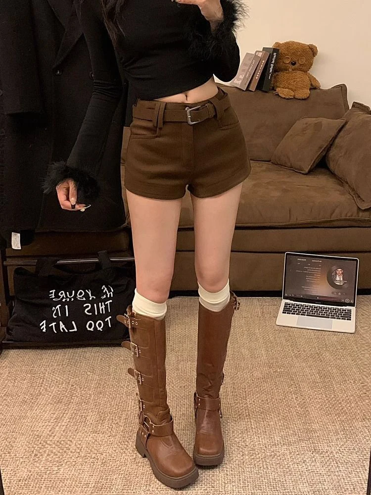 Amerykańskie spodnie damskie Sle Thiened, z niskim stanem, proste nogawki, szerokie nogawki, spodnie codzienne dla kobiet, nowość na jesień.