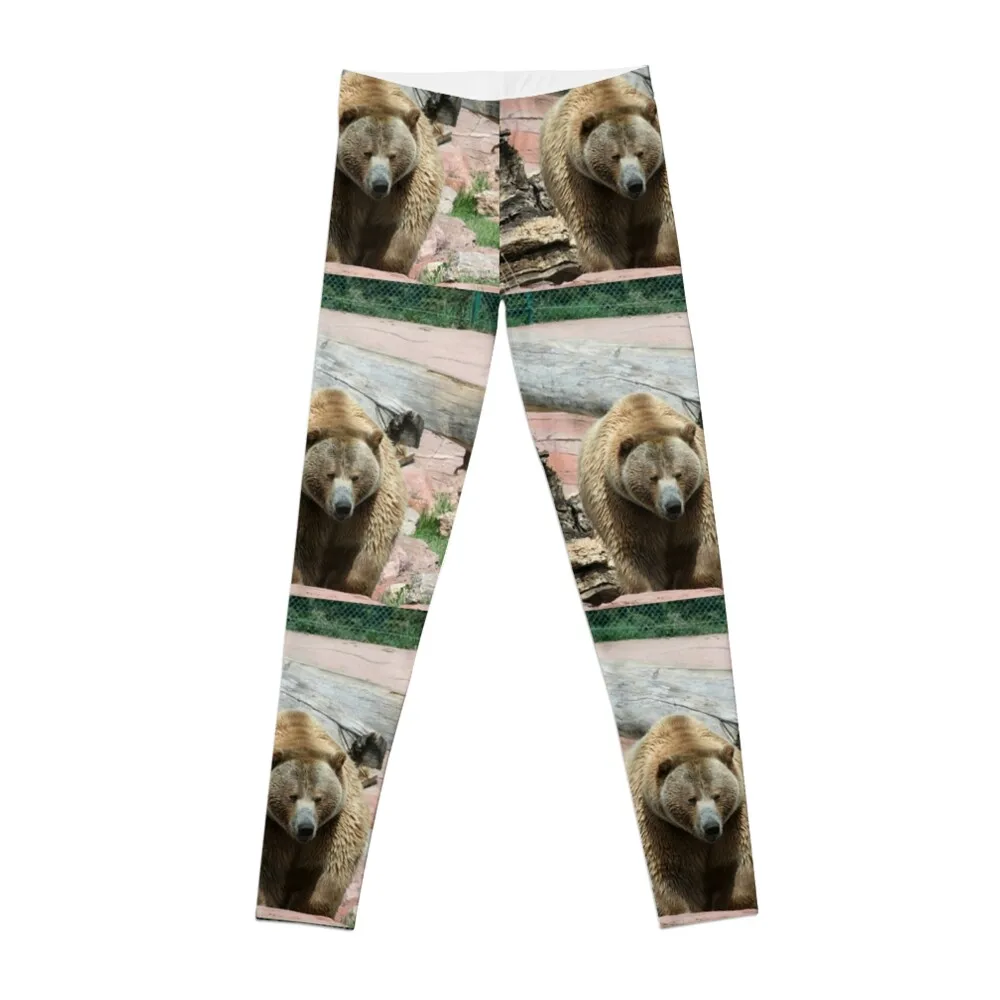 

Grizzly bears of South Dakota Leggings gym's clothing sport pants Womens Leggings