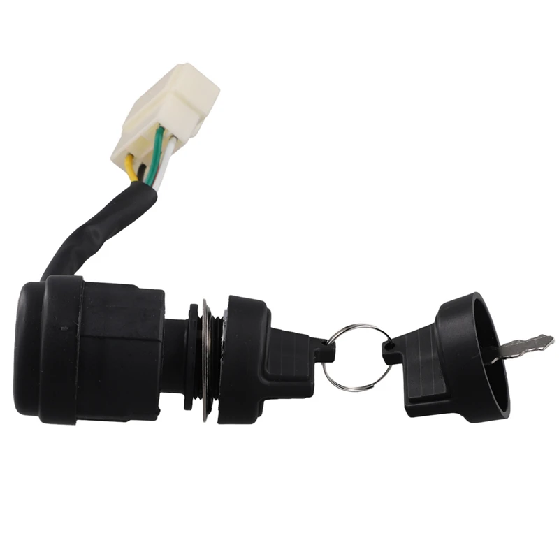 5-Wire Ignition Key Lock Switch Assembly For 2-5KW Gasoline Generators Combination Start Switch Fits Gas Generator