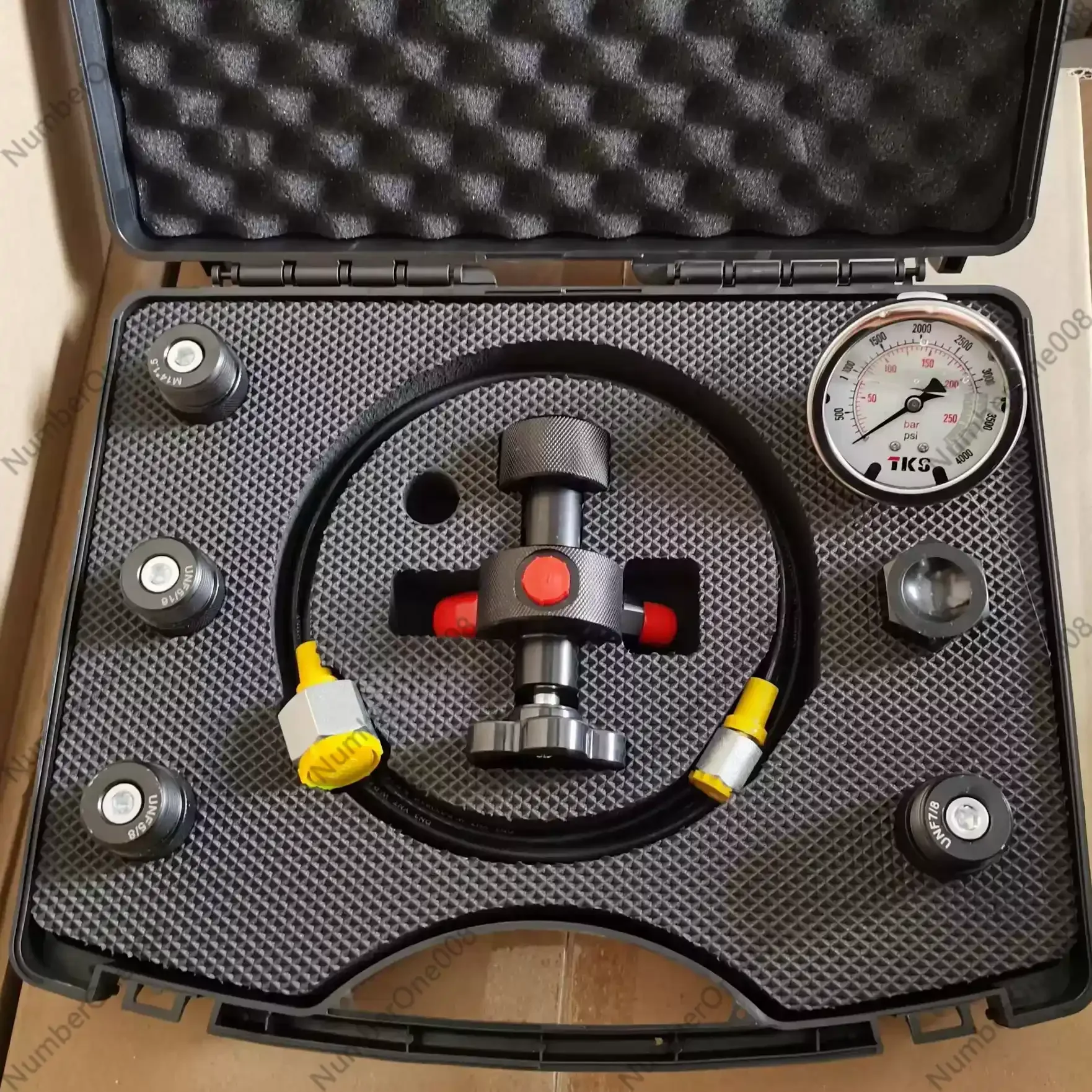 New FPU-1 accumulator multifunction inflatable tool nitrogen charging tool pump car nitrogen device portable hydraulic gauge set