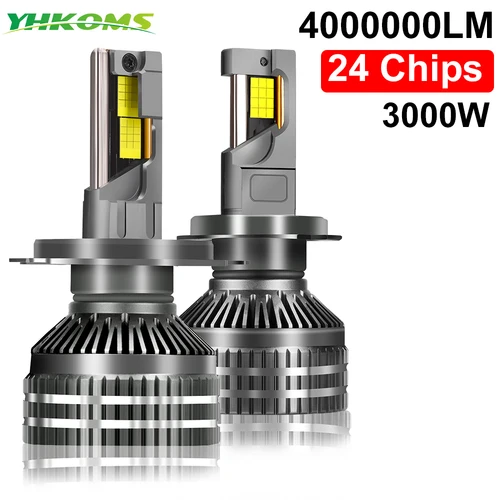 4000000 LM H7 LED Canbus faro de coche Super HB4 H11 H4 H1 HB3 9005 9006 H8 luces Plug-N-Play bombilla 3000W 6000K lámpara automática 12V 24V