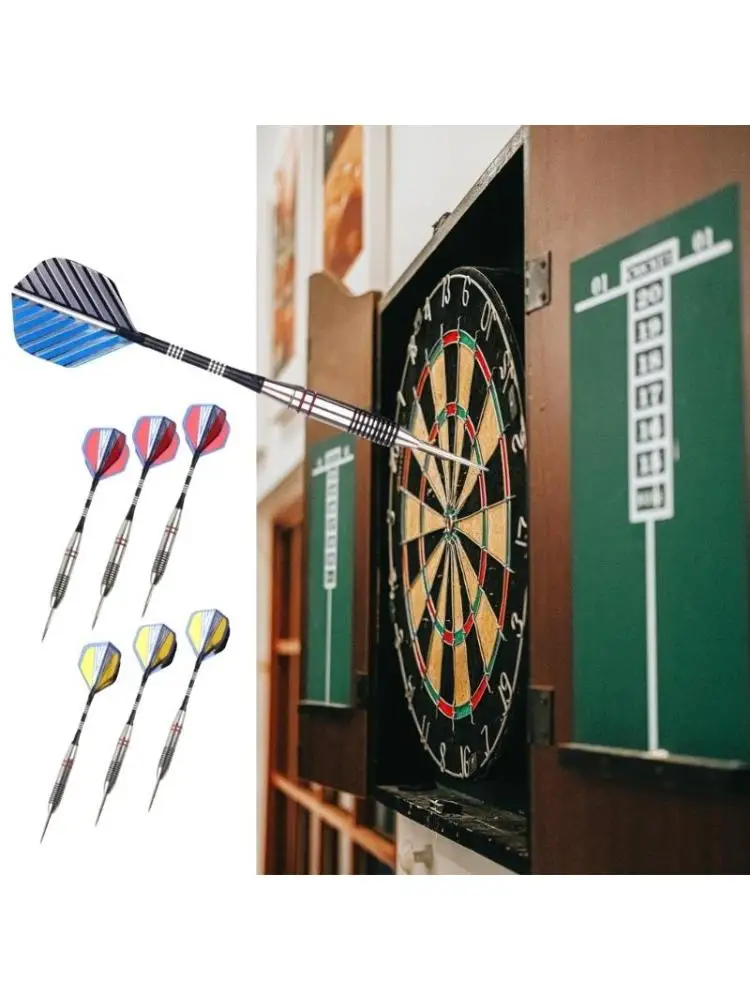 

3Pcs Hard Metal Tip with Aluminium Shafts 24g Professional Stainless Steel Dartboard Accessories Easy to Use
