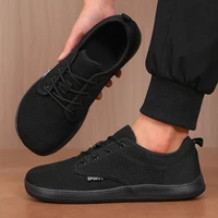 Unique Mesh Sports Shoes Flexible Wide Toe Breathable Minimalist Walking Shoes Outdoor Activities Tennis Foldable Men's Shoes - Image 2