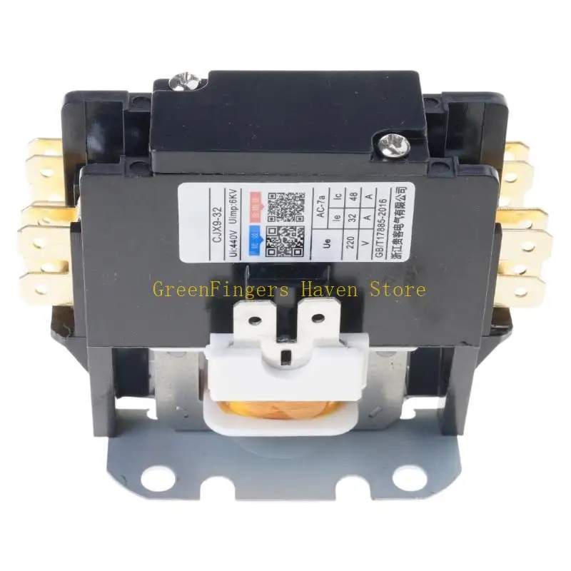 F68D Multipurpose 220V Coils Contactor 130A Poles 30A for Use in Heat Pumps Air Conditioning and Refrigeration Systems