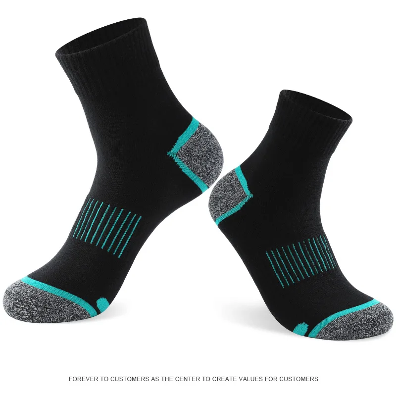 20 Paar Herren-Baumwollsocken-Set in großen Größen 38-45 – Lässige, atmungsaktive Sport- und Wintersocken in Schwarz – Bequeme, hochwertige gepolsterte Crew-Socken – Detail 6