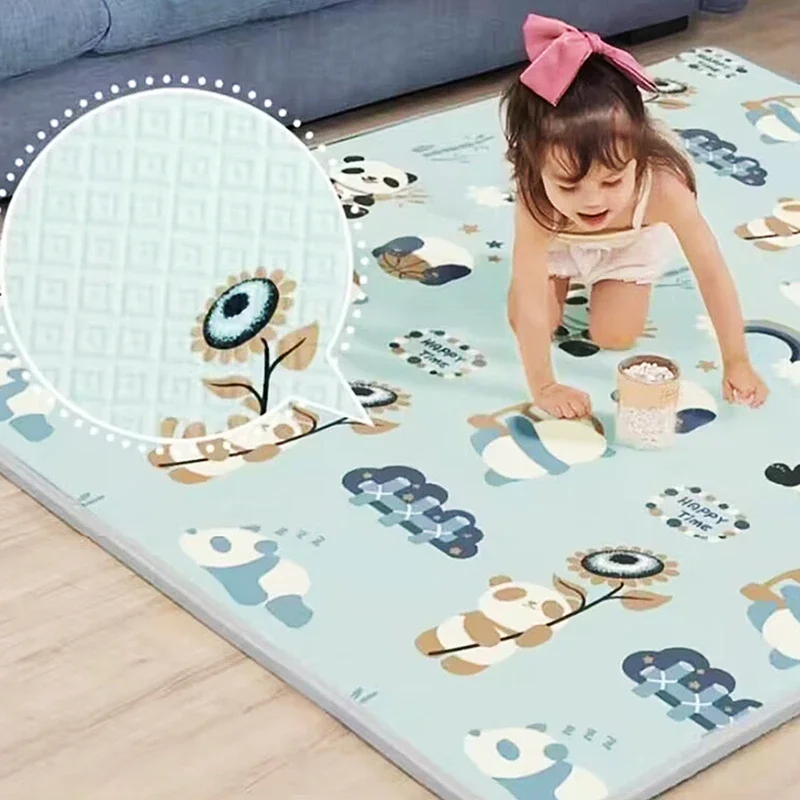 200cm X180cm Cartoon Baby Play Mat EPE Puzzle Large Size Children\'s Mat Baby Climbing Pad Kids Rugs Games Mats Toys for Children